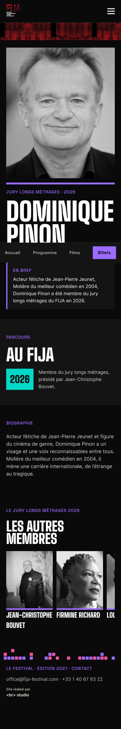 FIJA, refonte : talent mobile