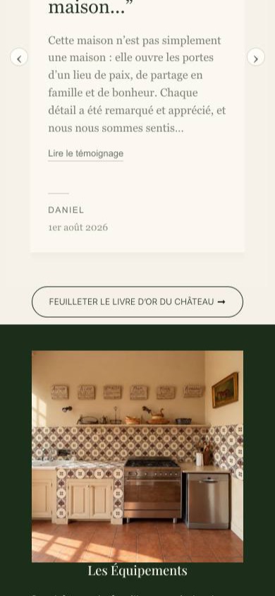 Version mobile du site Château de la Meynardie