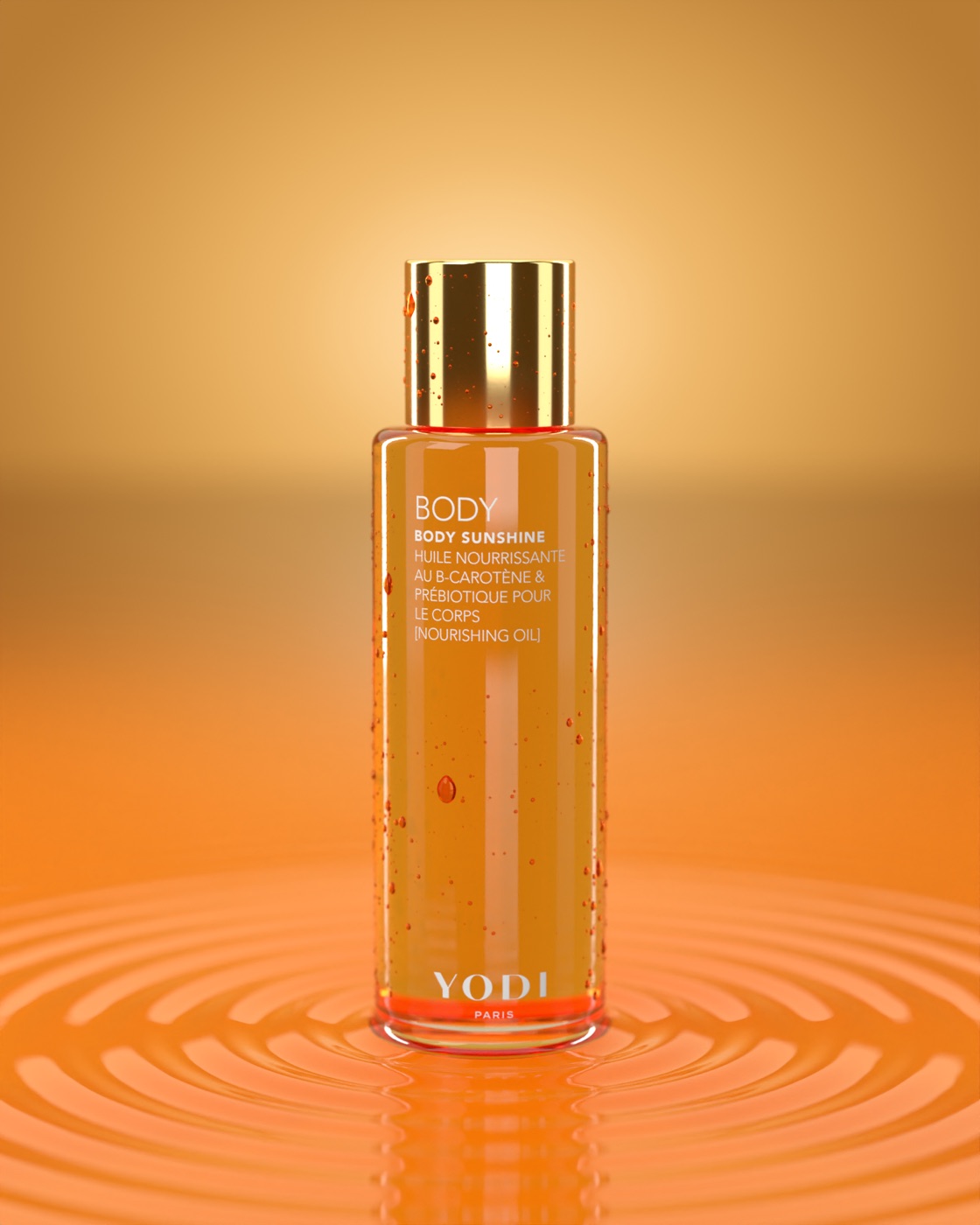 Yodi — packshot 3D modélisé dans Blender